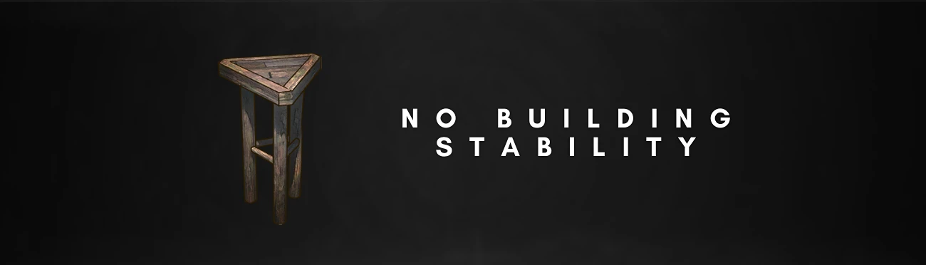 No Building Stability mod cover