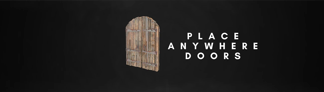 Place Anywhere Doors mod cover