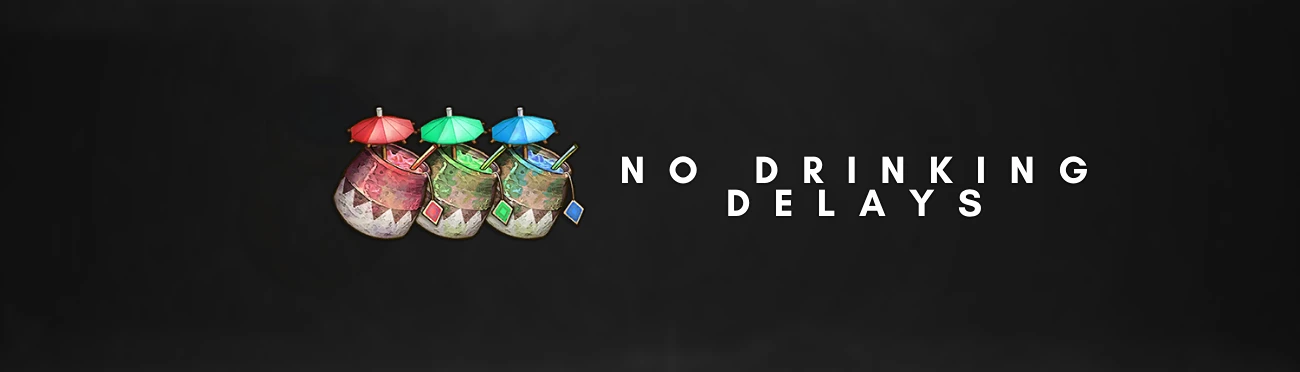 No Drinking Delay mod cover