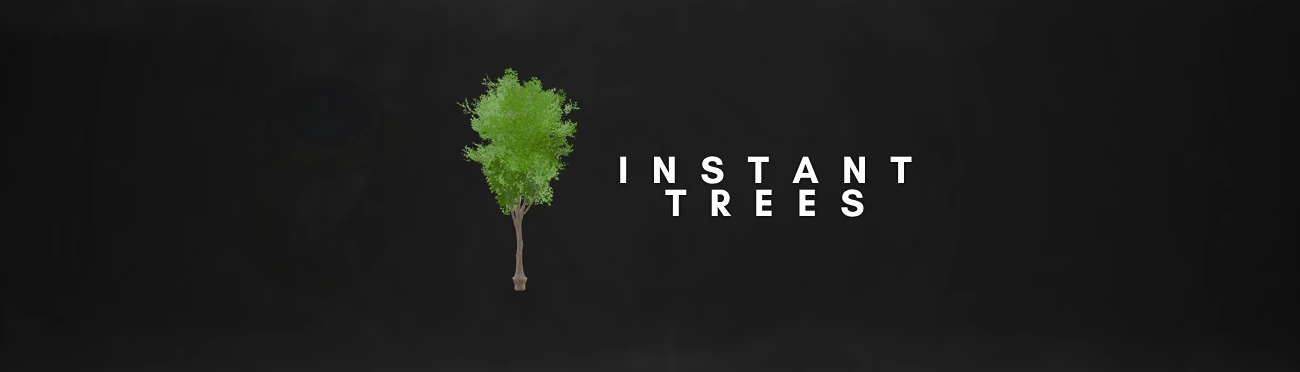 Instant Trees mod cover