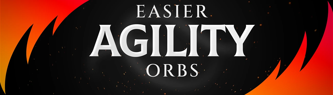 Easier Agility Orbs mod cover