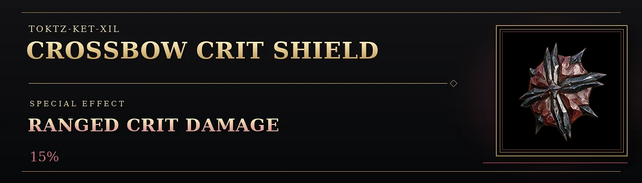 Toktz-Ket-Xil - Crossbow Crit Shield mod cover