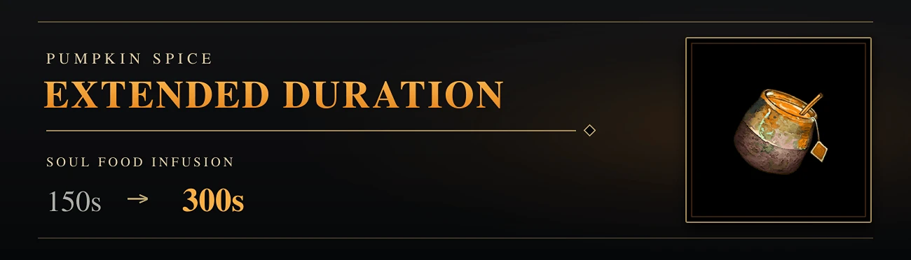 Pumpkin Spice Extended Duration mod cover