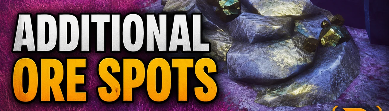 Additional Ore Spots mod cover